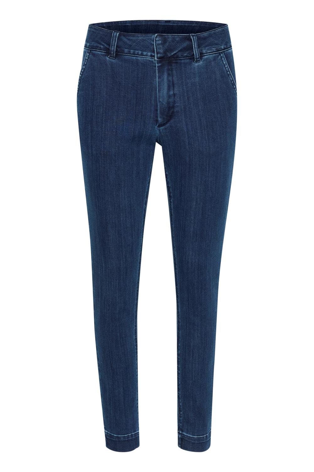 Kaffe KAlea Jeans 7/8, denimblå