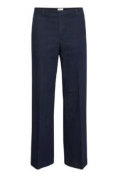 My Essential Wardrobe Lara Pant, dark blue denim