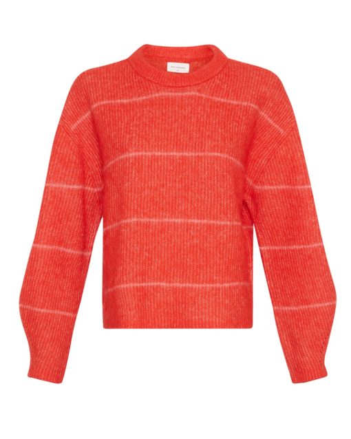 MSCH Ethana Nenaya pullover, oransje/stripet