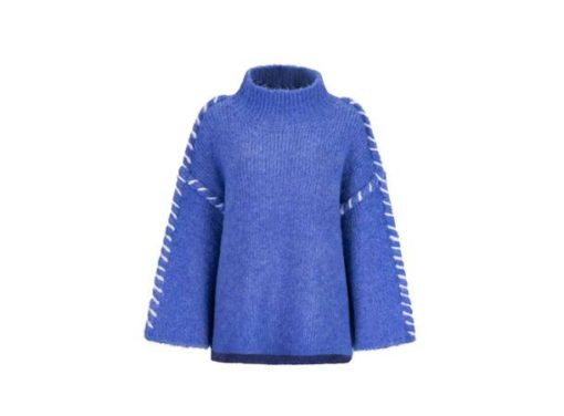 Vanucci Ladie's Sweater, blå, one size