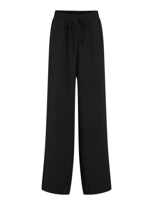 Vila Vijosa HW Wide Pants, sort