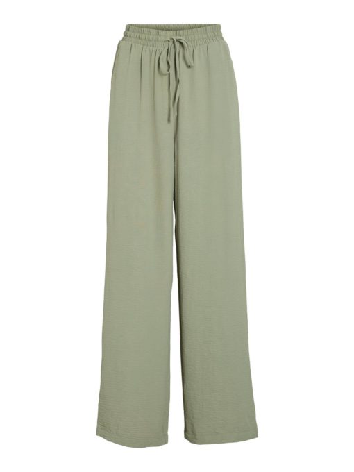 Vila Vijosa HW Wide Pants, grønn