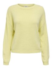 JDY Valerie L/S knit pullover, sort