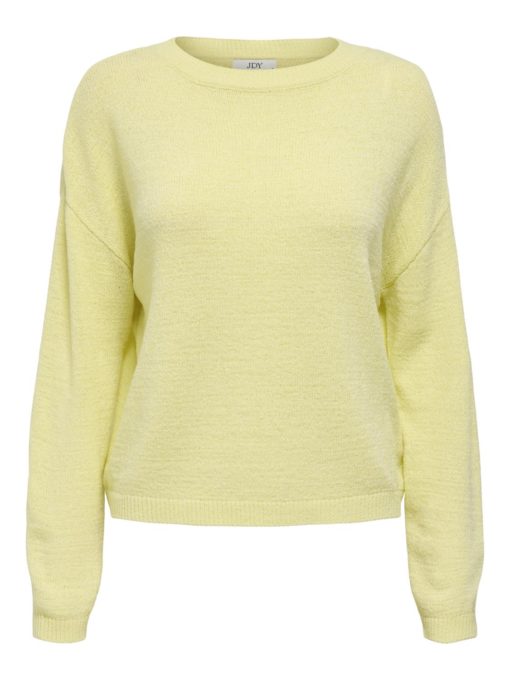 JDY Valerie L/S knit pullover, sort