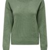 JDY Marie L/S boat neck pullover knit, grønn