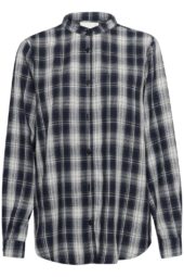 My Essential Wardrobe Harris Shirt, marineblå/rutete