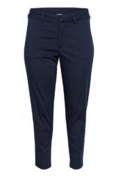 Kaffe Curve KCleana Chino 7/8 Pants, marineblå