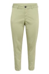 Kaffe Curve KCleana Chino 7/8 Pants, grønn