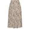 MSCH Alyona Vlora Skirt, beige/dyreprint