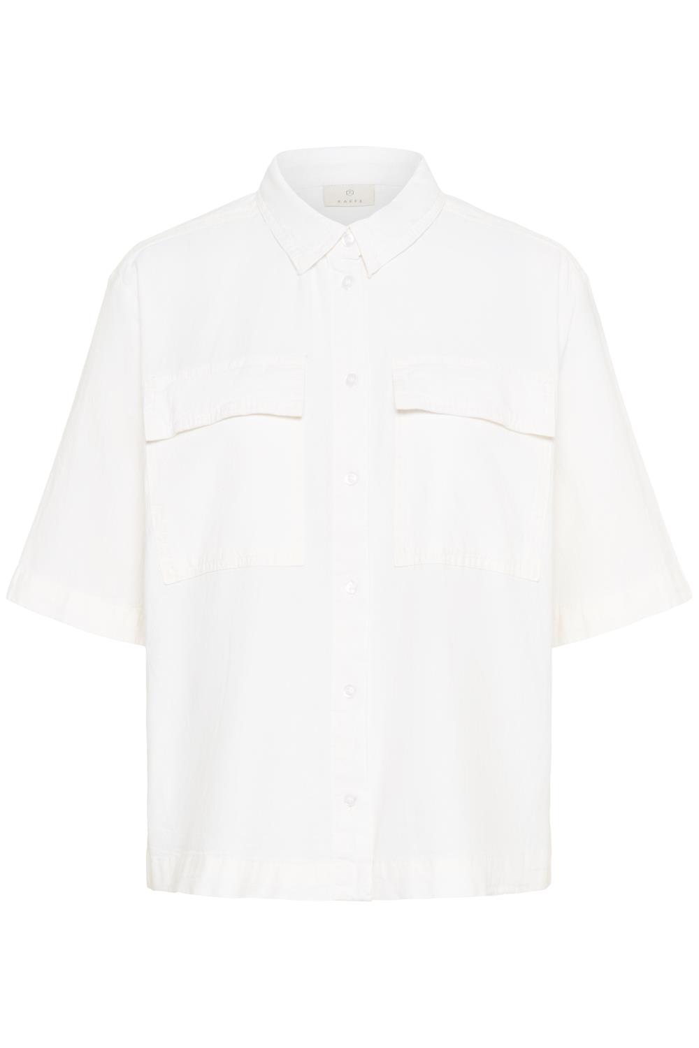 Kaffe Naya Liah Shirt, offwhite