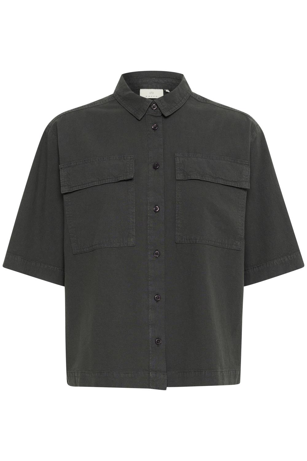 Kaffe Naya Liah Shirt, mørk grå