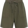 Kaffe Naya Liah Shorts, mosegrønn