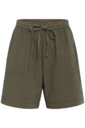 Kaffe Naya Liah Shorts, mosegrønn