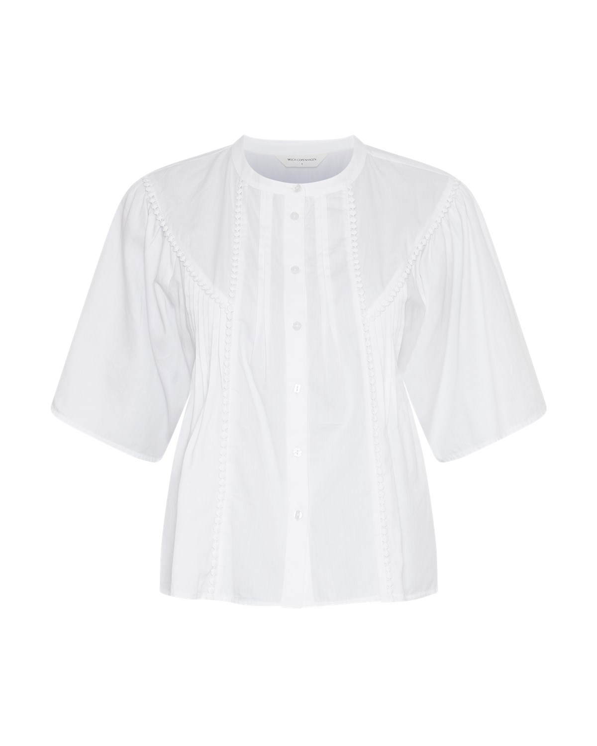 MSCH Ethelyn 2/4 Shirt, hvit