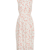 MSCH Falisha SL Dress, offwhite/rosa blomster