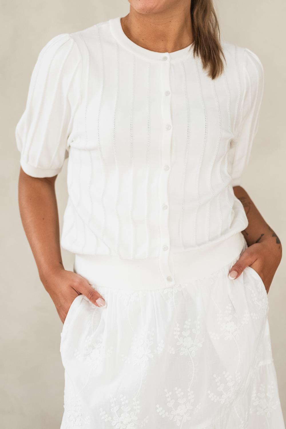 Raus Guru 2/4 Cardigan, offwhite