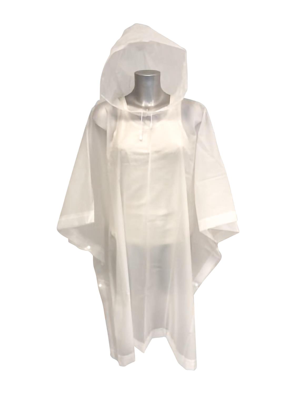 Intex Skandia Bodø regnponcho, hvit