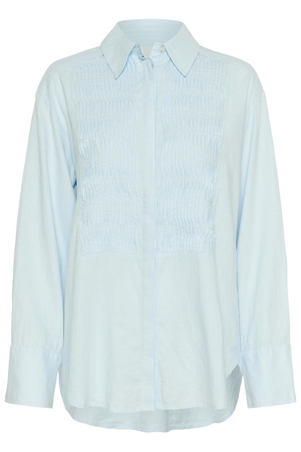 Part Two Natacia Shirt, lys blå