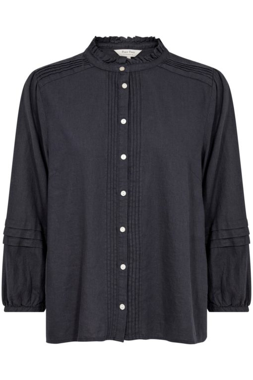 Part Two Nastja Shirt, marineblå