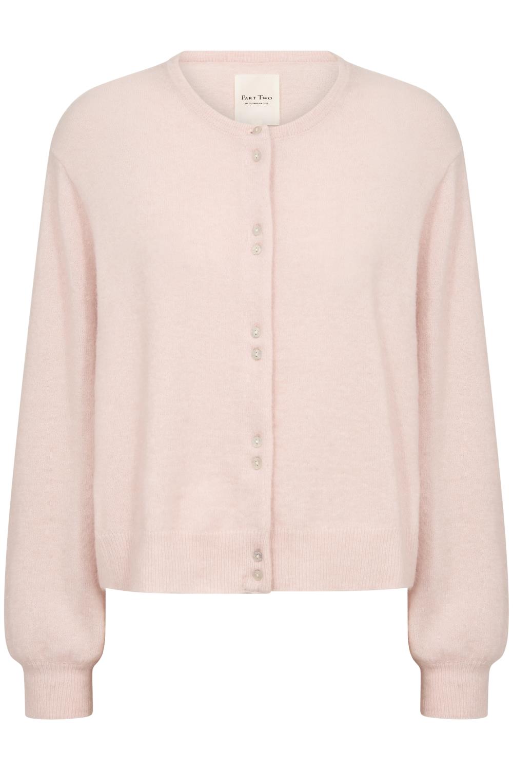 Part Two Ninell Cardigan, lys rosa