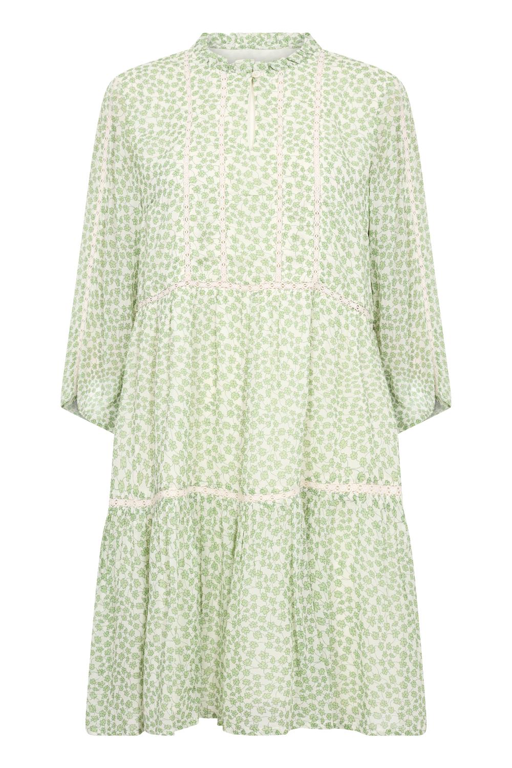 Part Two Nibi Dress, grønnmønstret