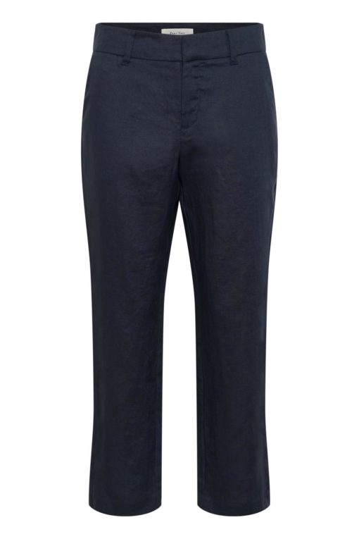 Part Two Soffe Pant, marineblå lin