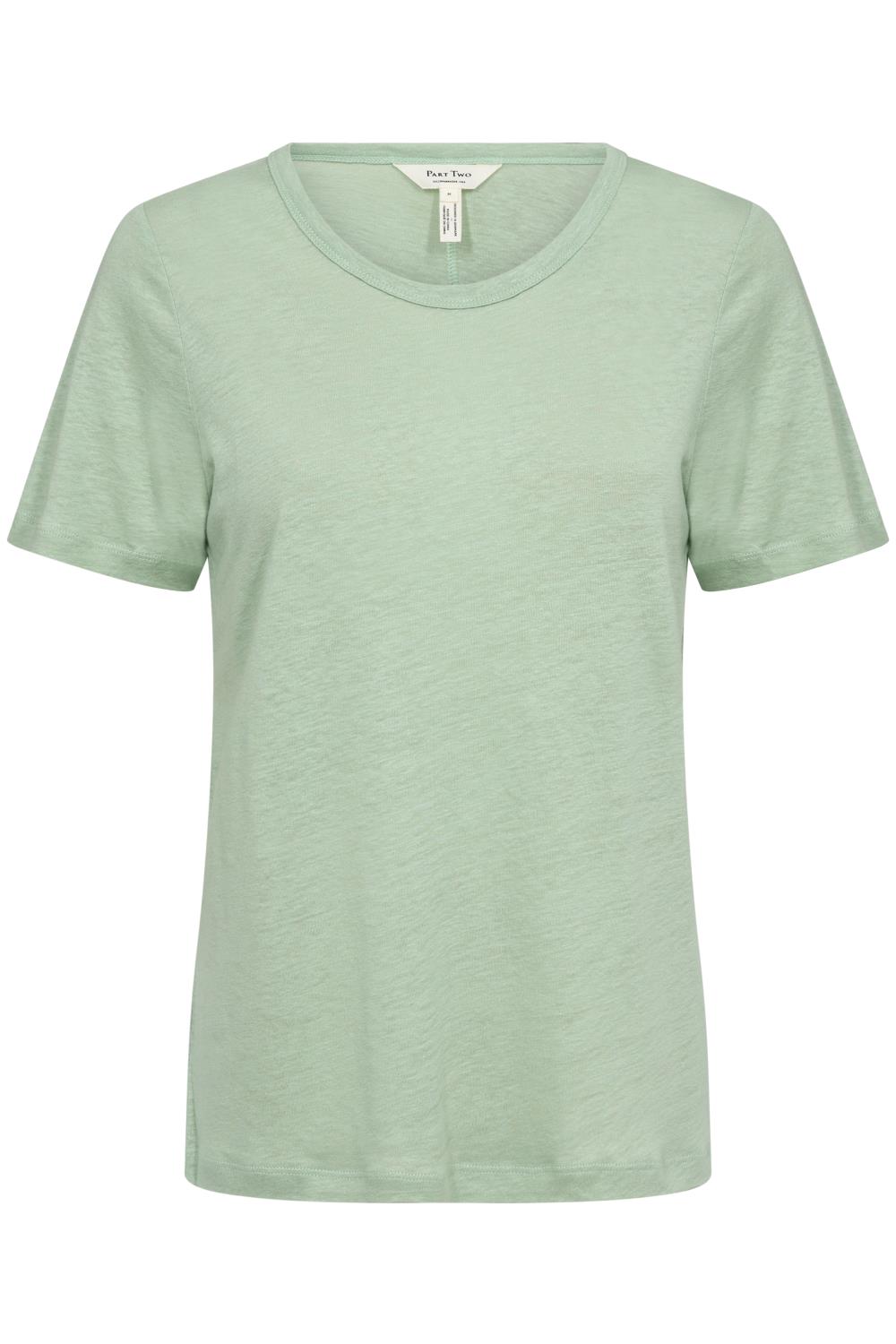 Part Two Nacima T-shirt, lys grønn