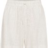 My Essential Wardrobe Jannie Shorts, hvit/stripet
