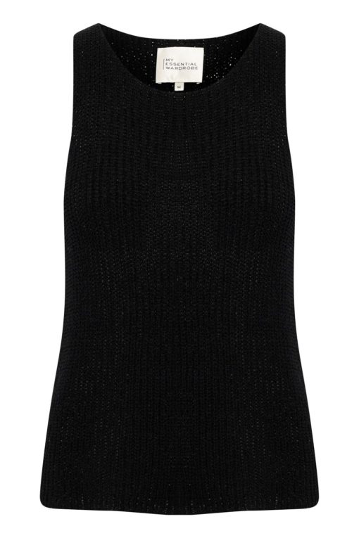 My Essential Wardrobe Diva Knit Top, sort