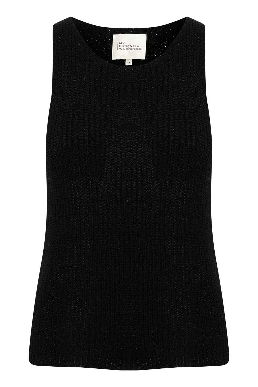 My Essential Wardrobe Diva Knit Top, sort
