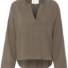 My Essential Wardrobe, Dias Blouse, brun