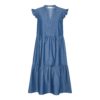 Continue Bea Long Chambre, denim kjole