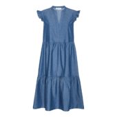 Continue Bea Long Chambre, denim kjole