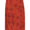 Kaffe Curve KCaliana Skirt, oransje/leo