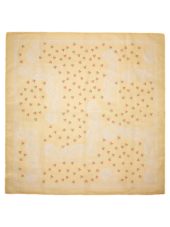 Intex Skandia skjerf m/kirsebær 58x58 cm, gul