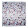 Intex Skandia skjerf m/blomster 70x70 cm, beige
