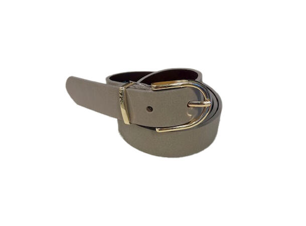 Intex Skandia Belte med gullspenne, taupe