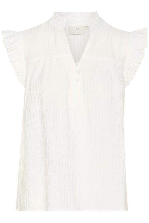 Kaffe KAliany Via Blouse, offwhite