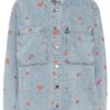 Kaffe KAbebeth Denim Jacket, med broderier