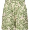 JDY Troya Life MW Shorts, grønn/mønstret