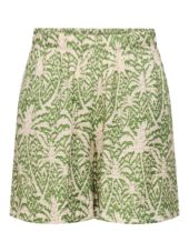JDY Troya Life MW Shorts, grønn/mønstret