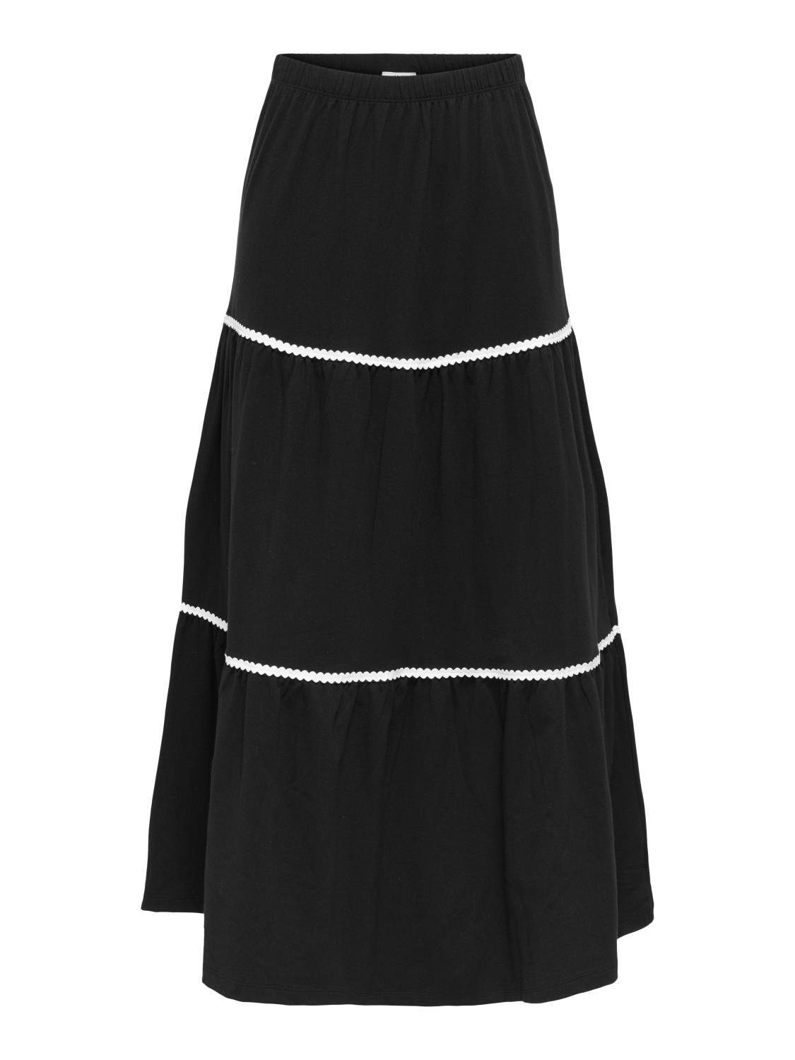 JDY Erin contrast skirt JRS, sort