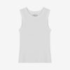 Bread & Boxers Tank crew-neck, hvit