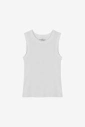 Bread & Boxers Tank crew-neck, hvit