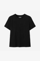 Bread & Boxers Crew-neck regular t-shirt, sort