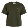 Vila Nireflect O-neck Top, mørk grønn