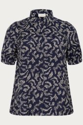Kaffe Curve KCbeate Shirt, marineblå
