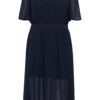 Kaffe Curve KCevi Longi Dress, marineblå