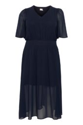Kaffe Curve KCevi Longi Dress, marineblå