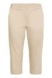Kaffe Curve KAleana Capri Pants, beige